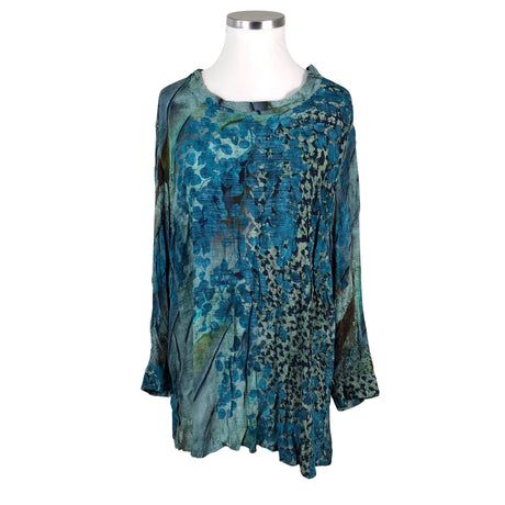 Unisex Ulla Popken - Pluus, suurus 54 - Sinine ()