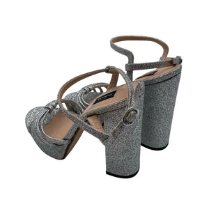 Unisex Pinko - Pidulikud kontsakingad, suurus 36 - Hõbe (2)