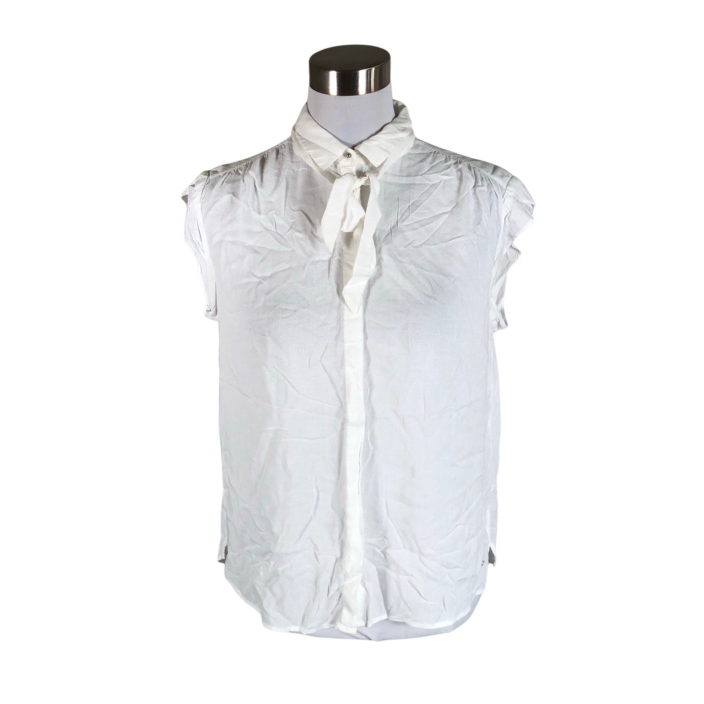Unisex Tommy Hilfiger - Lühikeste käistega pluus, suurus 38 - Valge (1)