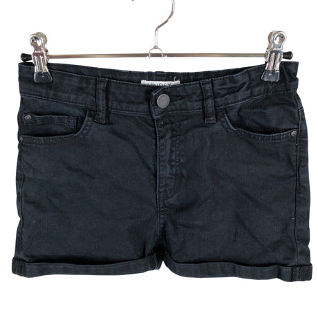Unisex Lindex - Teksast lühikesed püksid, suurus 146 - 152 - Must ()