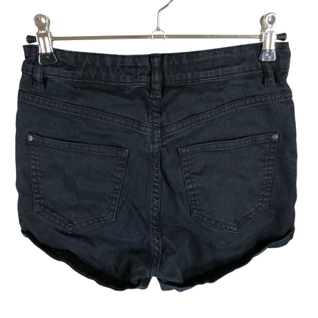 Unisex Lindex - Teksast lühikesed püksid, suurus 146 - 152 - Must (2)