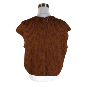 Unisex Handmade - Kampsun, suurus 40 - Pruun (2)