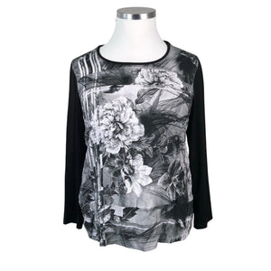 Unisex Atelier - Trikotaažist pluus, suurus 42 - Must (1)