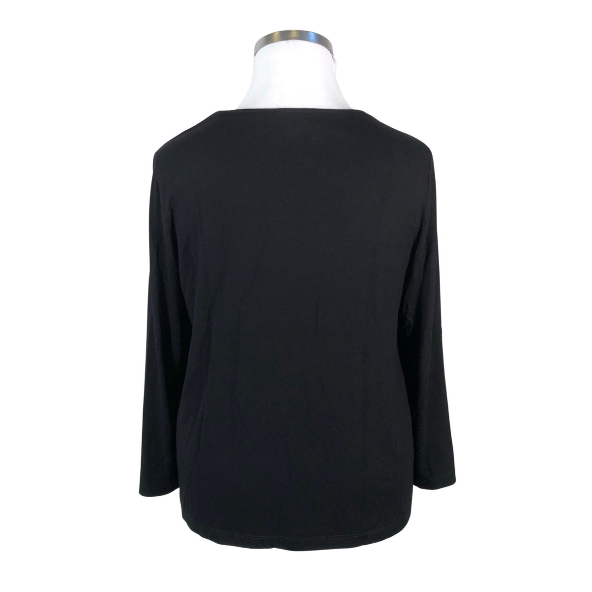 Unisex Atelier - Trikotaažist pluus, suurus 42 - Must (2)