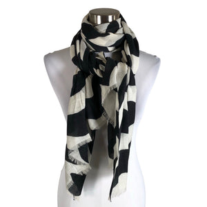 Unisex Marimekko - Õhuke sall, suurus Maxi - Must (1)