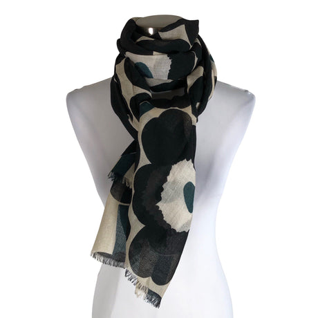Unisex Marimekko - Õhuke sall, suurus Maxi - Beige ()