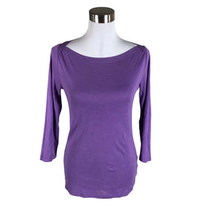 Unisex J.Crew - Trikotaažist pluus, suurus 38 - Lilla (1)