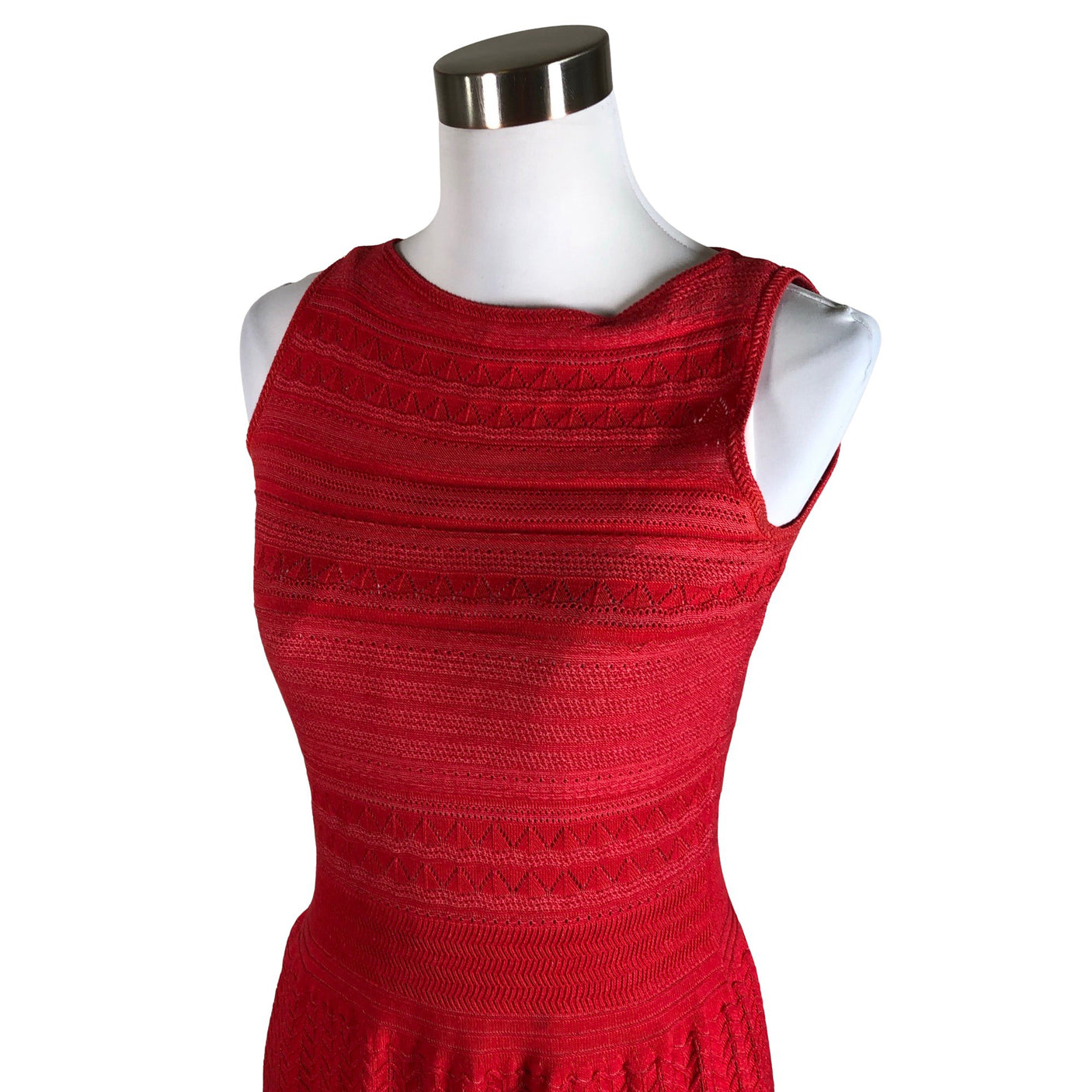 Unisex Lauren Ralph Lauren - Kootud kleit, suurus 36 - Punane (3)