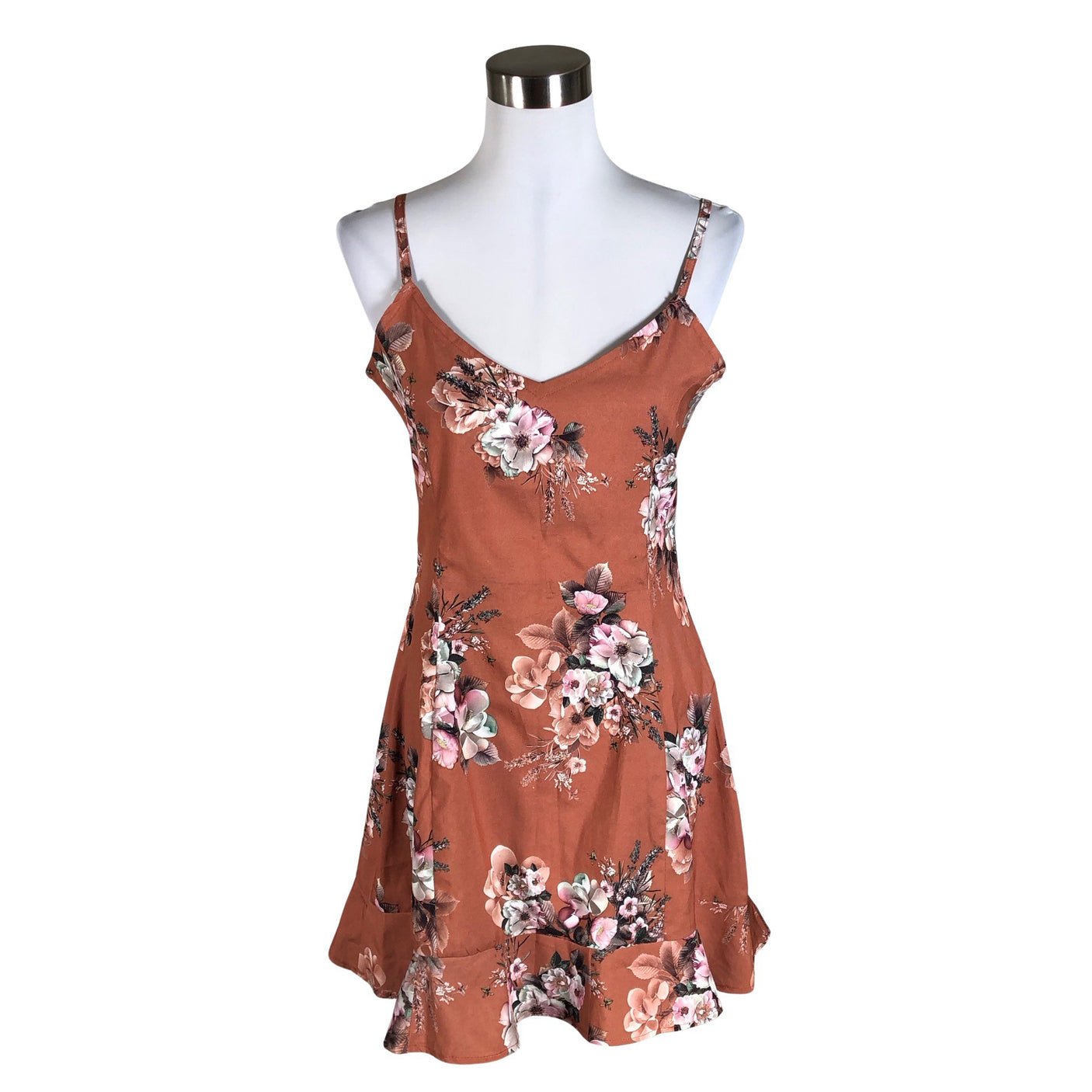 Unisex Handmade - Õhuke tuunika, suurus 38 - Pruun (1)