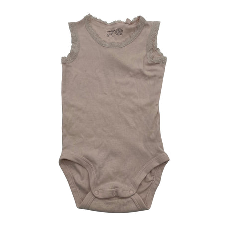 Unisex Lindex - Bodi, suurus 62 - 68 - Heleroosa ()