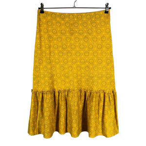 Unisex Marimekko - Trikotaažist seelik, suurus 38 - Kollane (1)