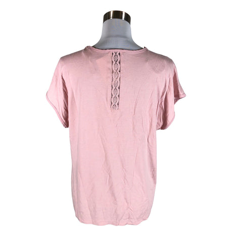 Unisex Esprit - Lühikeste käistega pluus, suurus 40 - Heleroosa (2)