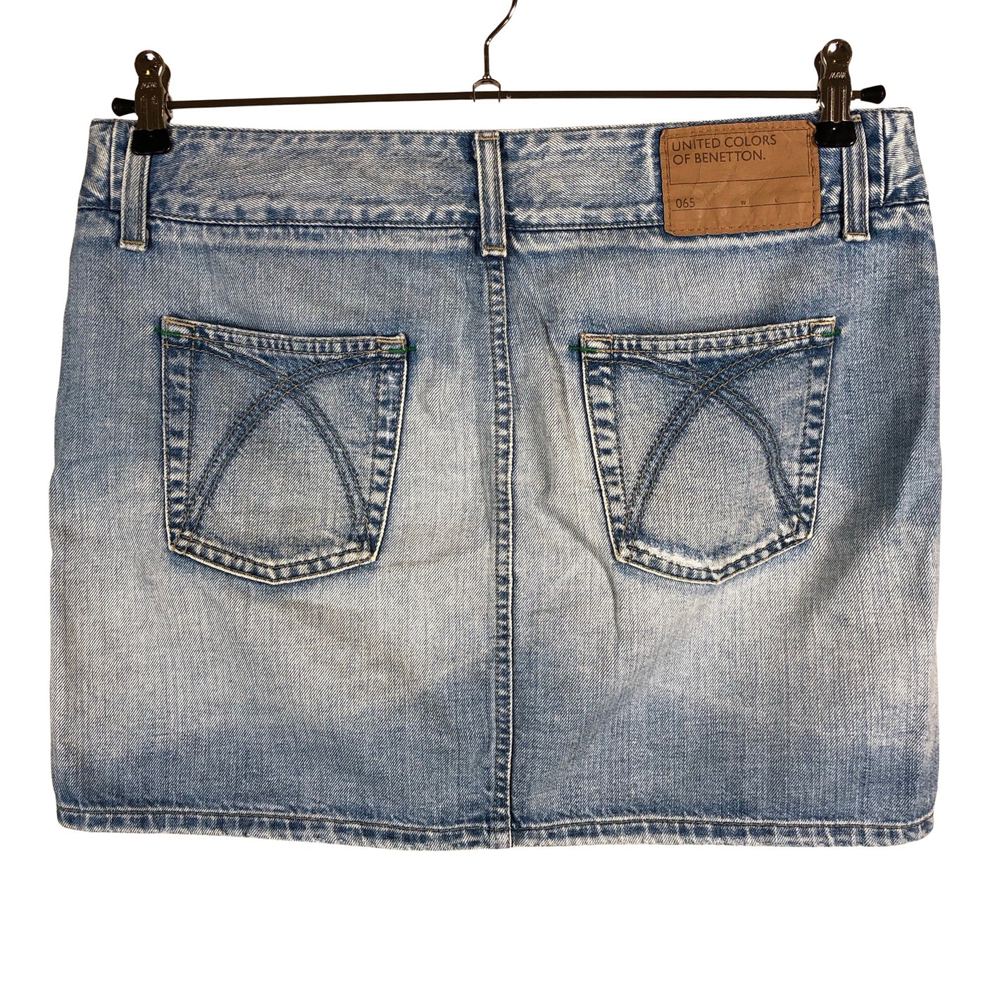 Unisex Benetton - Teksaseelik, suurus 40 - Helesinine (2)