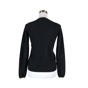 Unisex MaxMara Studio - Kardigan, suurus 36 - Must (2)