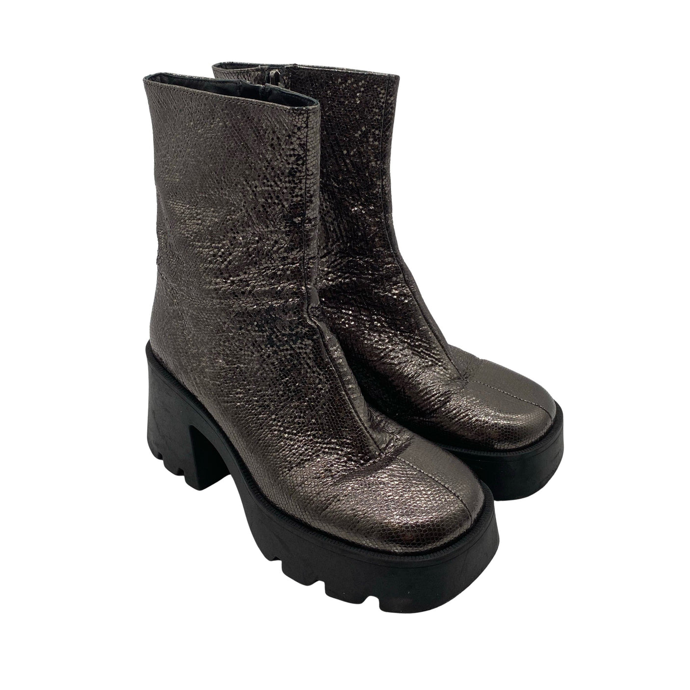 Unisex Vamsko - Poolsaapad, suurus 38 - Must (2)