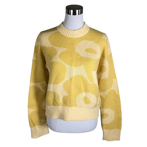 Unisex Marimekko - Kampsun, suurus 36 - Kollane (1)