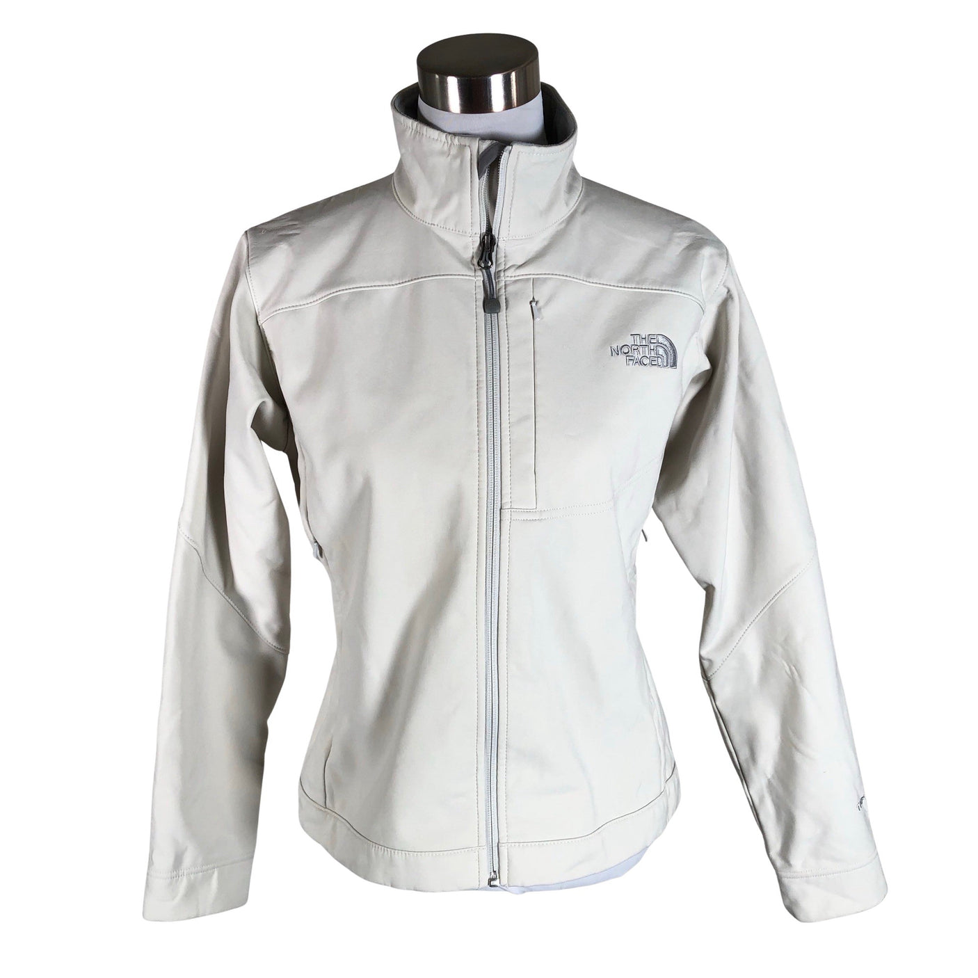 Unisex The North Face - Softshell jope, suurus 38 - Looduslik valge (1)