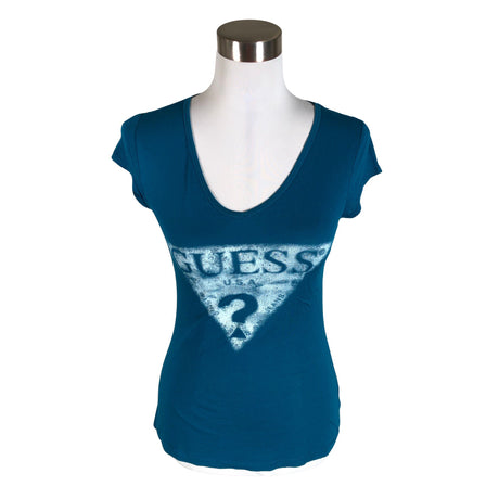 Unisex Guess - T-särk, suurus 36 - Sinine ()