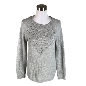 Unisex Uno piu Uno - Kampsun, suurus 38 - Hall (1)