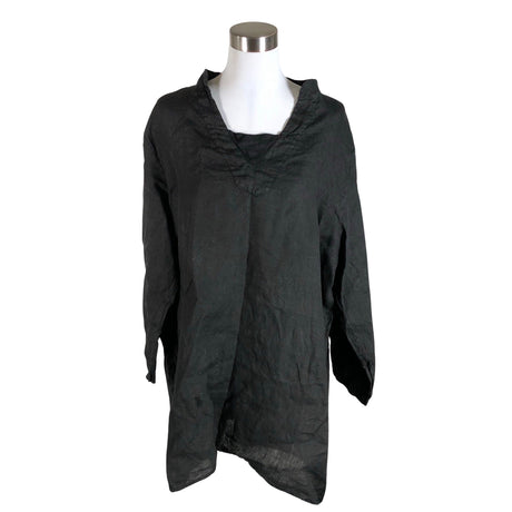 Unisex Bohemiana - Mitteveniv tuunika, suurus 40 - Must ()