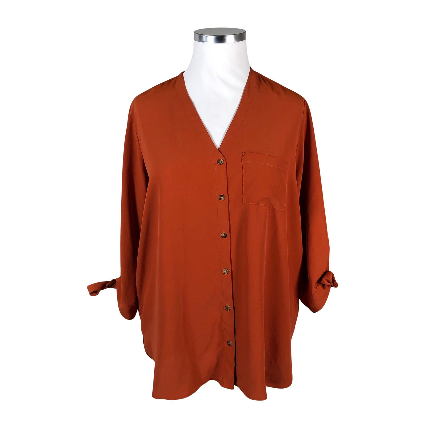 Unisex Dorothy Perkins - Pluus, suurus 46 - Oranž (1)