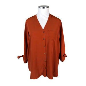 Unisex Dorothy Perkins - Pluus, suurus 46 - Oranž (1)