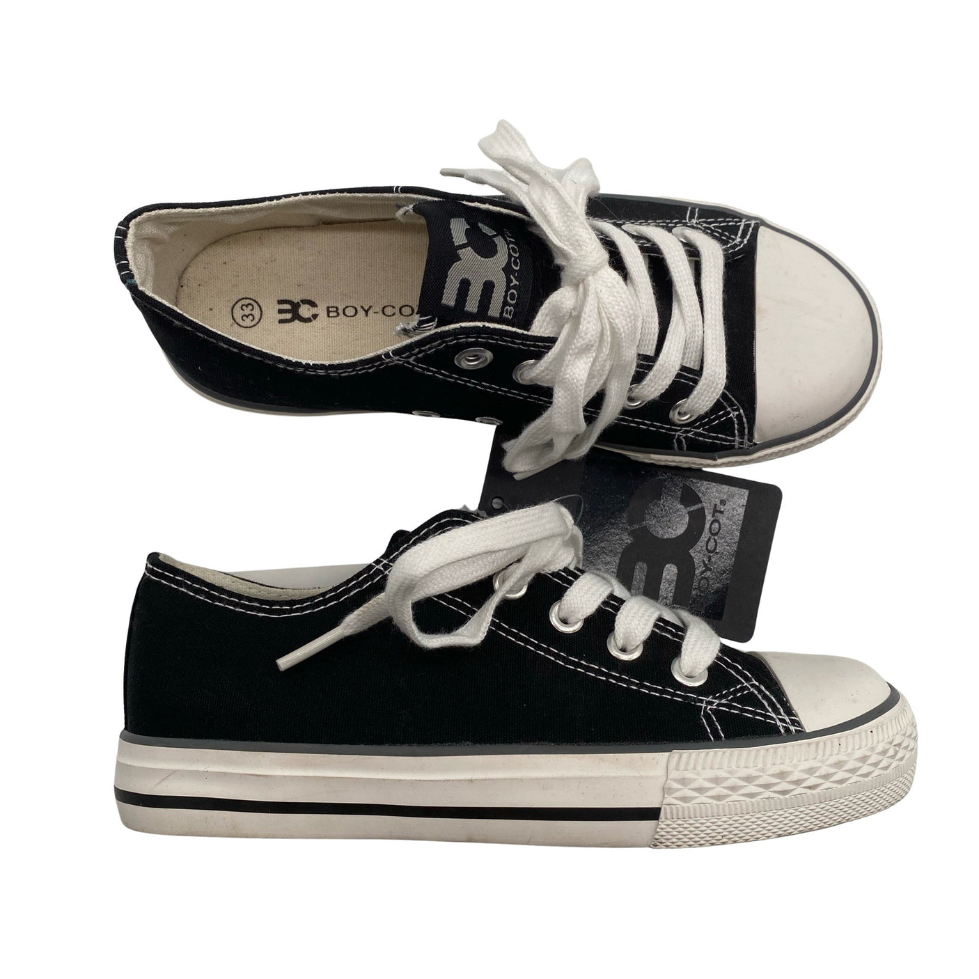 Unisex Boy-Cot - Tennised, suurus 33 - Must (1)