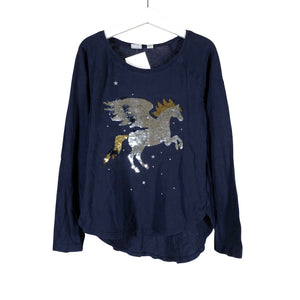Unisex Gap - Trikotaažist pluus, suurus 128 - 134 - Sinine (1)