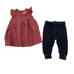 Unisex Mignelin - Mitteveniv kleit, suurus 62 - 68 - Heleroosa (1)