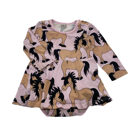 Unisex Blaa - Bodi, suurus 62 - 68 - Heleroosa ()