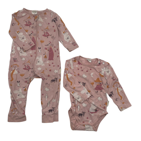 Unisex Martinex - Bodi, suurus 80 - 86 - Heleroosa ()