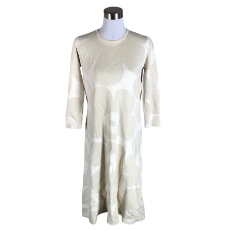 Unisex Marimekko - Kootud kleit, suurus 40 - Beige ()