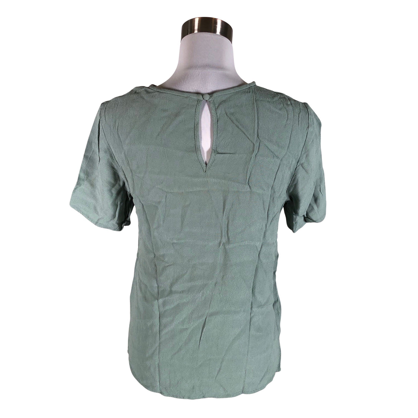 Unisex Samsoe&Samsoe - Lühikeste käistega pluus, suurus 36 - Roheline (2)