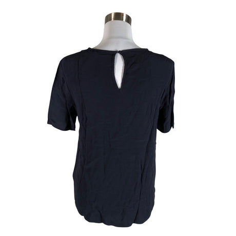 Unisex Samsoe&Samsoe - Lühikeste käistega pluus, suurus 36 - Sinine (2)
