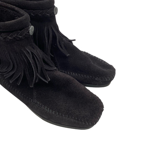 Unisex Minnetonka - Poolsaapad, suurus 37 - Pruun (2)