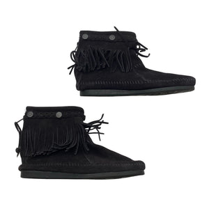 Unisex Minnetonka - Poolsaapad, suurus 37 - Pruun (1)