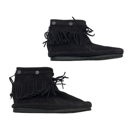 Unisex Minnetonka - Poolsaapad, suurus 37 - Pruun ()