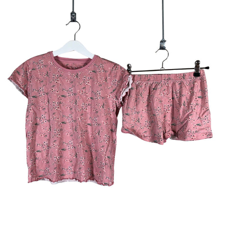 Unisex Name It - Lühike pükskostüüm, suurus 122 - 128 - Heleroosa ()