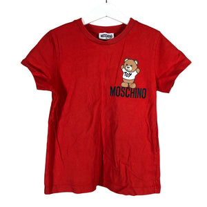 Unisex Moschino Kid - T-särk, suurus 122 - 128 - Punane (1)