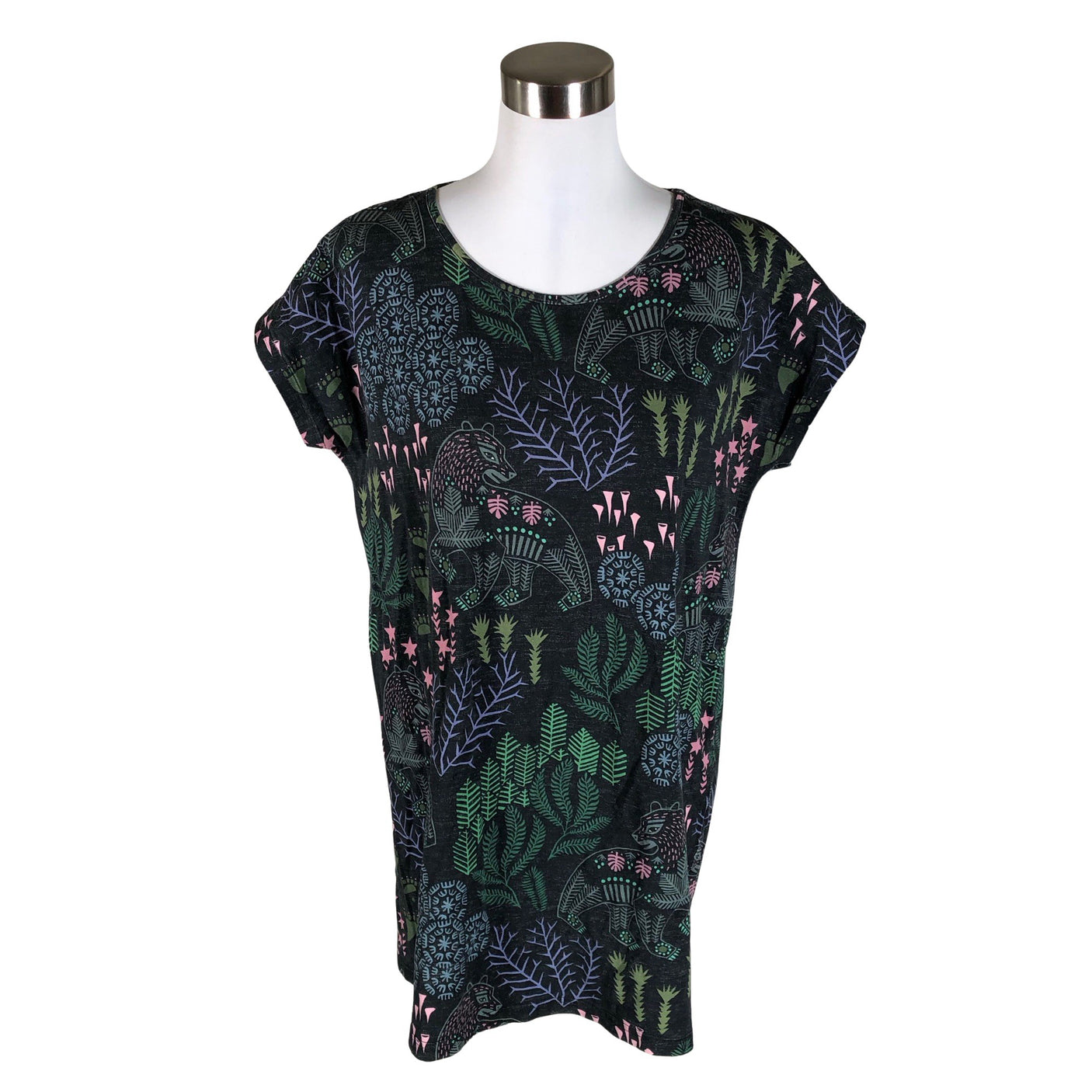 Unisex Versonpuoti - Trikotaažist tuunika, suurus 36 - Must (1)