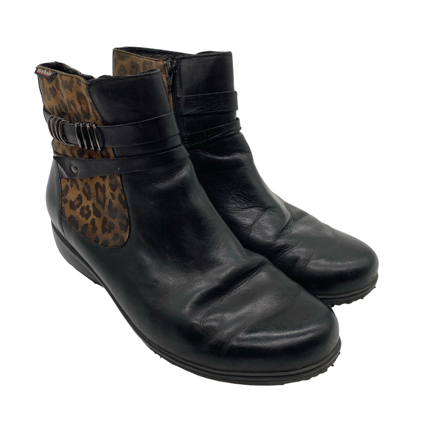 Unisex Mobils - Poolsaapad, suurus 39 - Must (2)