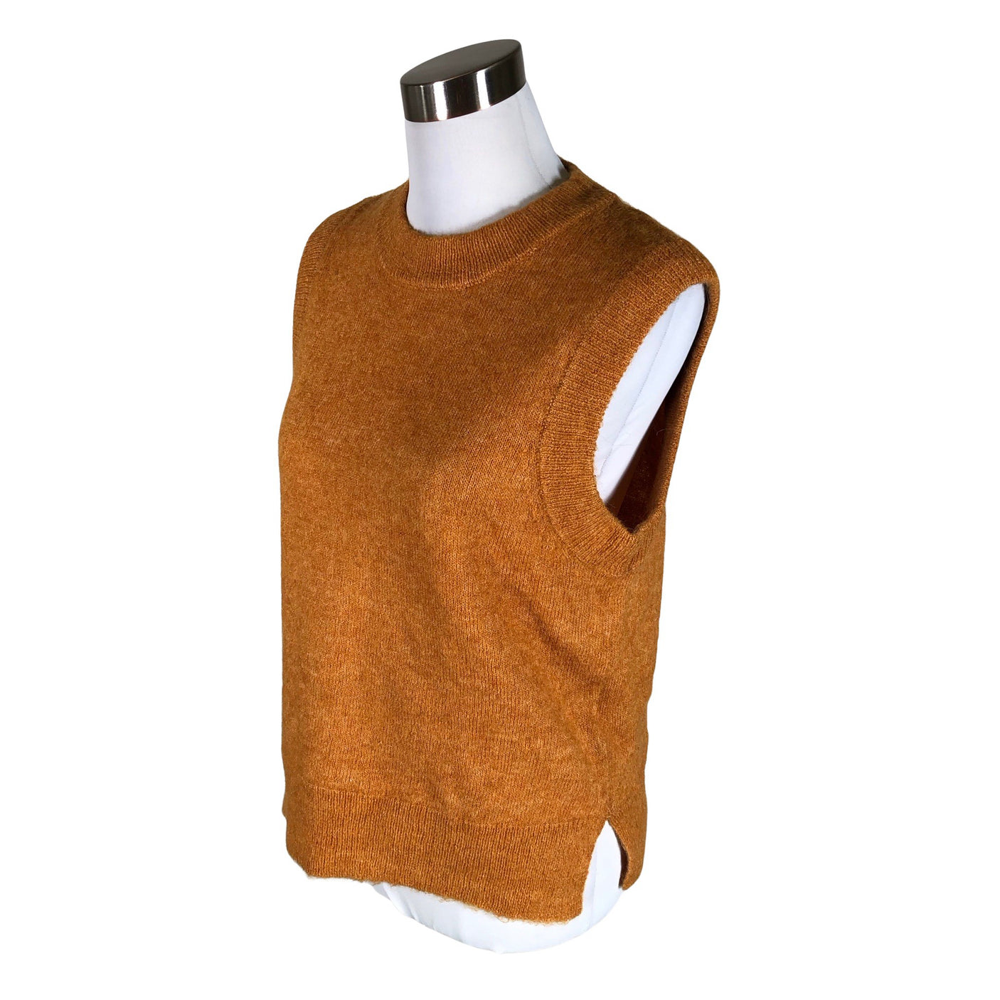 Unisex Selected - Kootud vest, suurus 34 - Oranž (2)