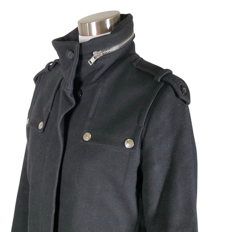 Unisex Filippa K. - Villane mantel, suurus 38 - Must (2)