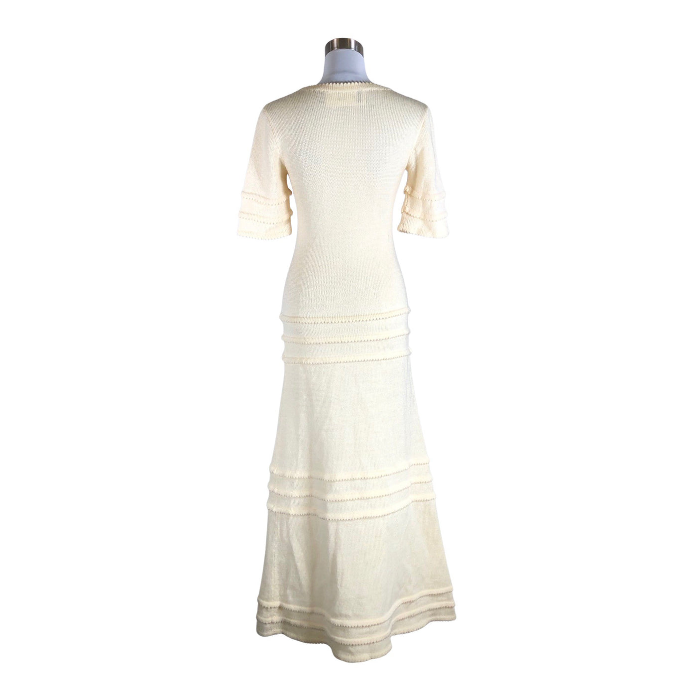 Unisex Karelinka - Kootud kleit, suurus 36 - Looduslik valge (2)