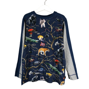 Unisex Molo Kids - Trikotaažist pluus, suurus 134 - 140 - Sinine (1)