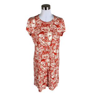 Unisex Nanso - Trikotaažist kleit, suurus 38 - Oranž (1)