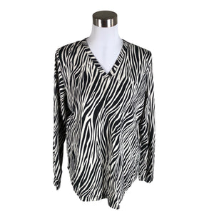 Unisex NOSH - Trikotaažist pluus, suurus 38 - Must (1)