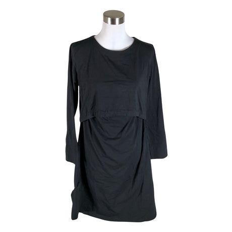 Unisex Blaa - Trikotaažist kleit, suurus 38 - Must ()