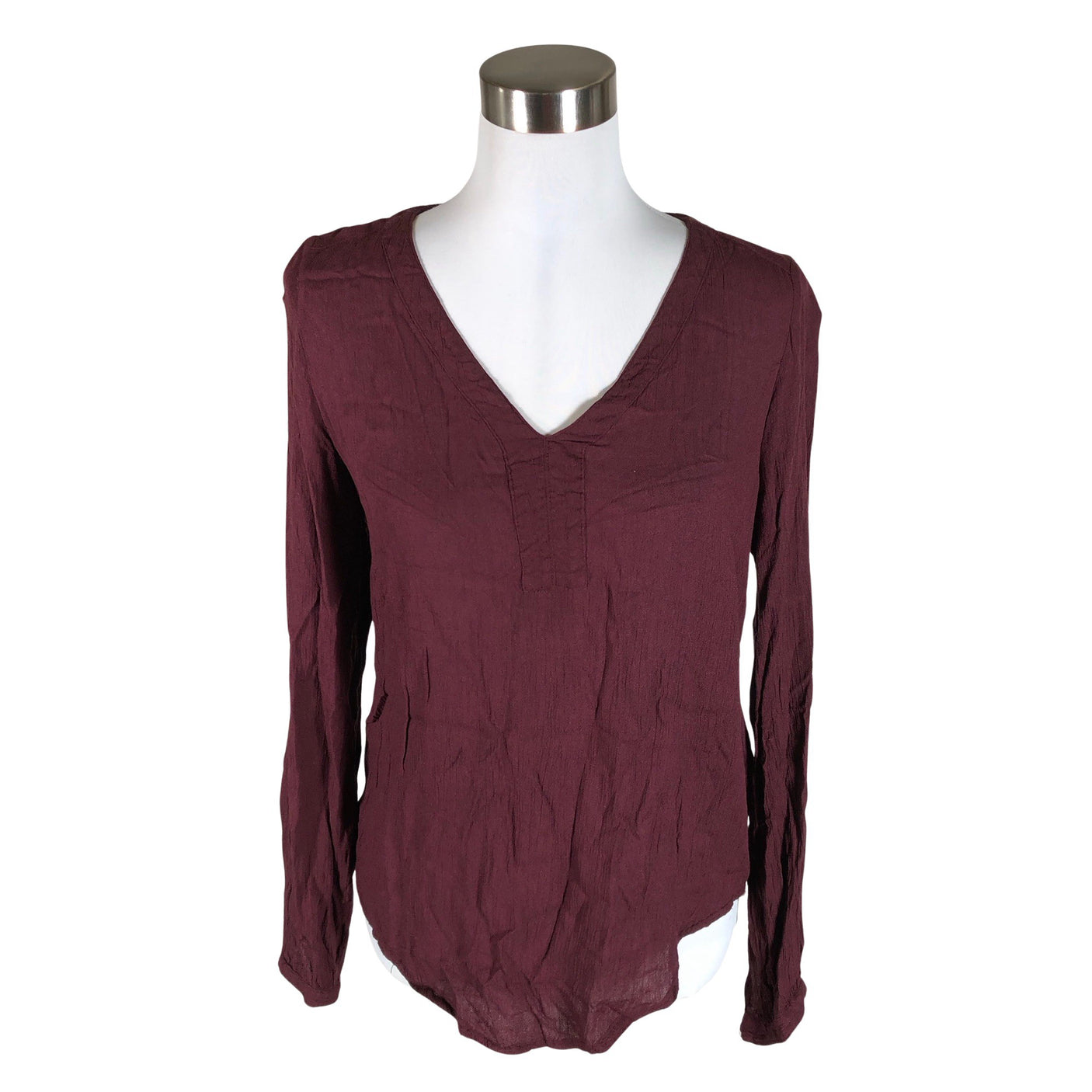 Unisex Kaffe - Pluus, suurus 38 - Veinipunane (1)