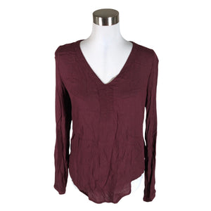 Unisex Kaffe - Pluus, suurus 38 - Veinipunane (1)